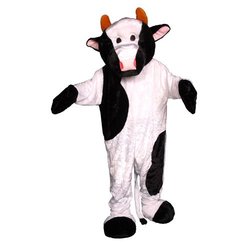 Cow Mascot Costume Set - Adult (one size fits most)
