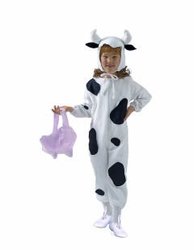 Infant or Toddler ECONOMY Cow Costume