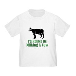 Milking A Cow Infant Bodysuit