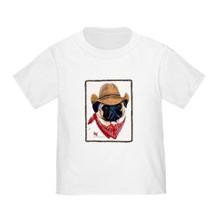 Pug Cow Dog Infant/Toddler T-Shirt