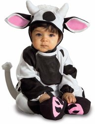 Child's Infant Baby Farm Animal Cow Costume, 6-12 Months