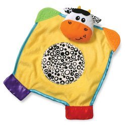 Cuddly Teether Blanket - Cow