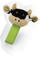 Eieio Cow Plush Pacifier Holder