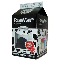 FreshWear by Xplorys Cow Baby Onesie Romper 0-3 months