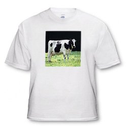 Holstein Cow - Toddler Light-Pink-T-Shirt (2T)
