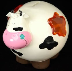 Musical Cow Piggy Bank