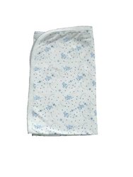 Noa Lily Blanket, Blue Cow