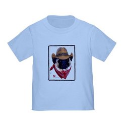 Pug Cow Dog Infant/Toddler T-Shirt