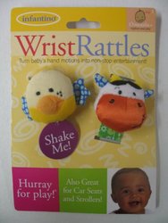 Wrist Rattles - Cow & Chick