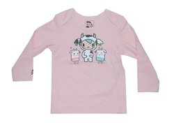 tokidoki * Toddlers * Milk Moofia Cow & Latte Long Sleeves Top, 5T