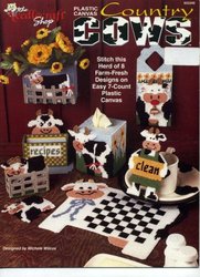 Plastic Canvas Country Cows (933349)