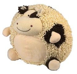 American Mills 28735 15 Inch Chenille Cow Pillow