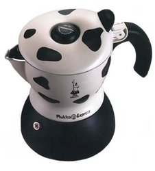 Bialetti 'Cow' Mukka Express 2 Cup Stove Top Cappuccino Maker 06989