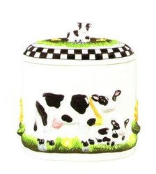 COW 3-Dimensional Cookie Jar *NEW!*