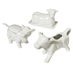 Cow 3-pc. Tabletop Completer Set