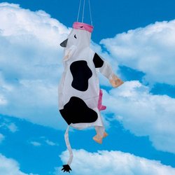 Cow Fabric Outdoor Windsock