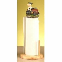 Cow Paper Towel Holder 16in Ht.