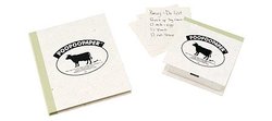 Cow Poo Paper: Note Box & Journal
