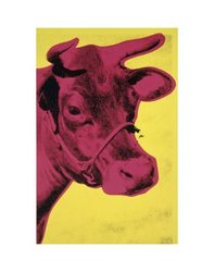 Cow, c.1966 (Yellow and Pink) Art Poster Print by Andy Warhol, 11x14