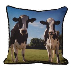 Cows Pillow 22x22