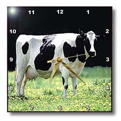 Holstein Cow - 10x10 Wall Clock