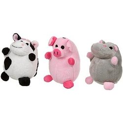 PETCO Rubber Hippo, Cow, Pig Dog Toy