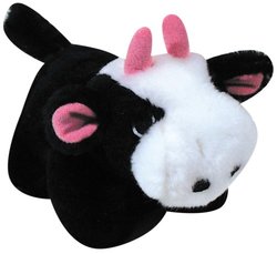 Pet Supply Imports-Talking Cow 7-Inch Soft Plush Dog Toy