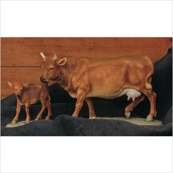 Pipka Santa 10050 Swiss Cow and Calf Set