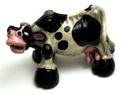 Beasties of the Kingdom Holly the Cow Figurine