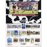 COW'S IT GOIN'? LEANIN' TREE 20 GREETING CARDS ASSORTMENT