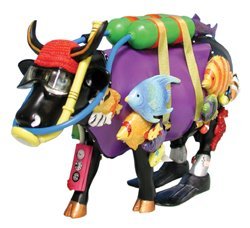 Cow Parade - Jacques Moosteau Figurine # 7745