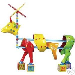 Cow Parade - Kids Kowstruction Figurine #7260