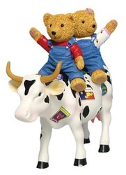 Cow Parade - Teddy Bears on the Moove Figurine # 7743