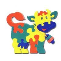 Cow. Soft Puzzle.