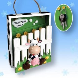 Dookie the Cow (Cow Lover) Key Box Holder