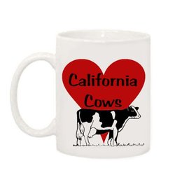 Funny California Cow Mug/ Coffee Cup
