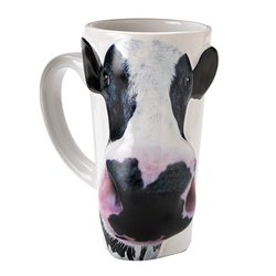 Cow 'Moover & Shaker' Latte Mug