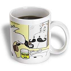 Moostache Wax - Cow Mustache - 11oz Mug