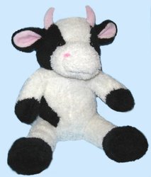 15' Cow Make Your Own *NO SEW* Stuffed Animal Kit w/ Backpack