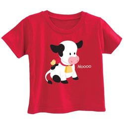 Barnyard Cow T-Shirt (2T) Party Supplies
