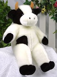 Cow 15'- Make Your Own *NO SEW* Stuffed Animal Kit w/Backpack