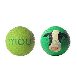 Cow Moo Playground Ball 5in