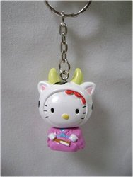 Hello Kitty: Chinese Zodiac Keychain - Ox/Cow