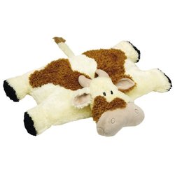 JooJoo Pillow Fellow Cow - Brown/ White