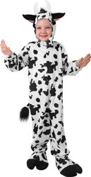 Kid's Classic Cow Halloween Costume (Medium 7-10)