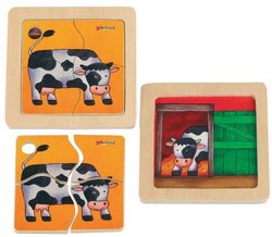Mini Discovery Puzzle: Cow