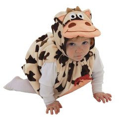 Mullins Square Cow Baby Costume, 6-18 Months