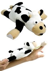 Playmaker Toys Flingshot Flying Animal - Flying Cow with Mooing Sound