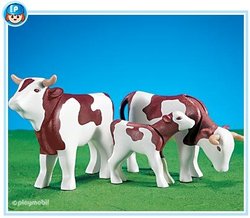 Playmobil 2 Cows and a Calf