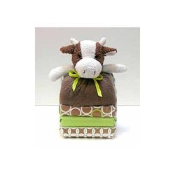 Plush Cuddle Cow Gift Set 10'